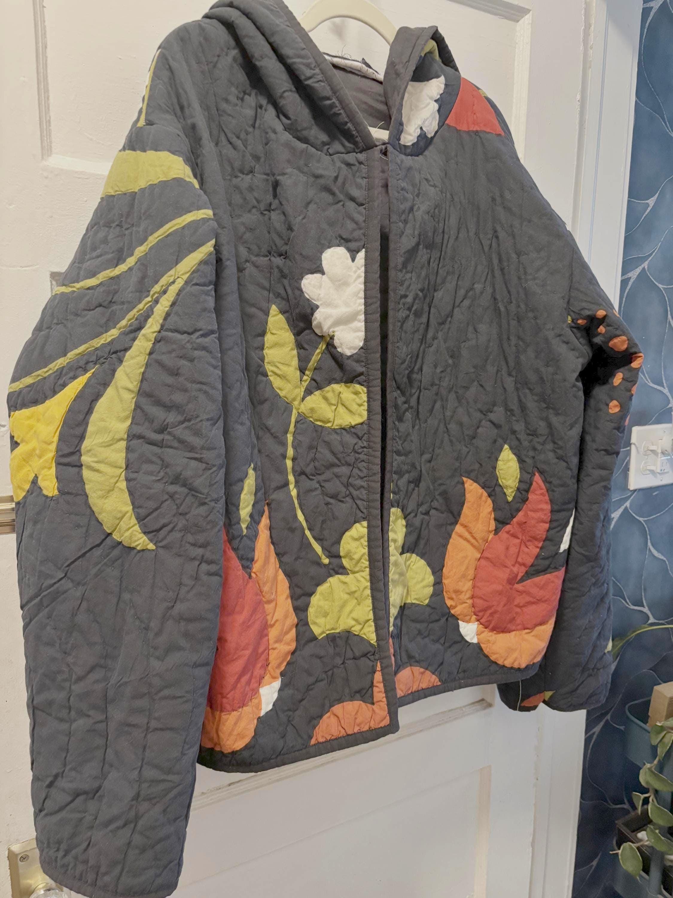 Esme Hooded Quilt Jacket