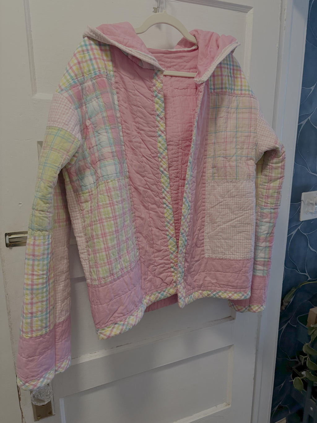 Handmade Vintage Quilt Hooded Jacket Charlotte