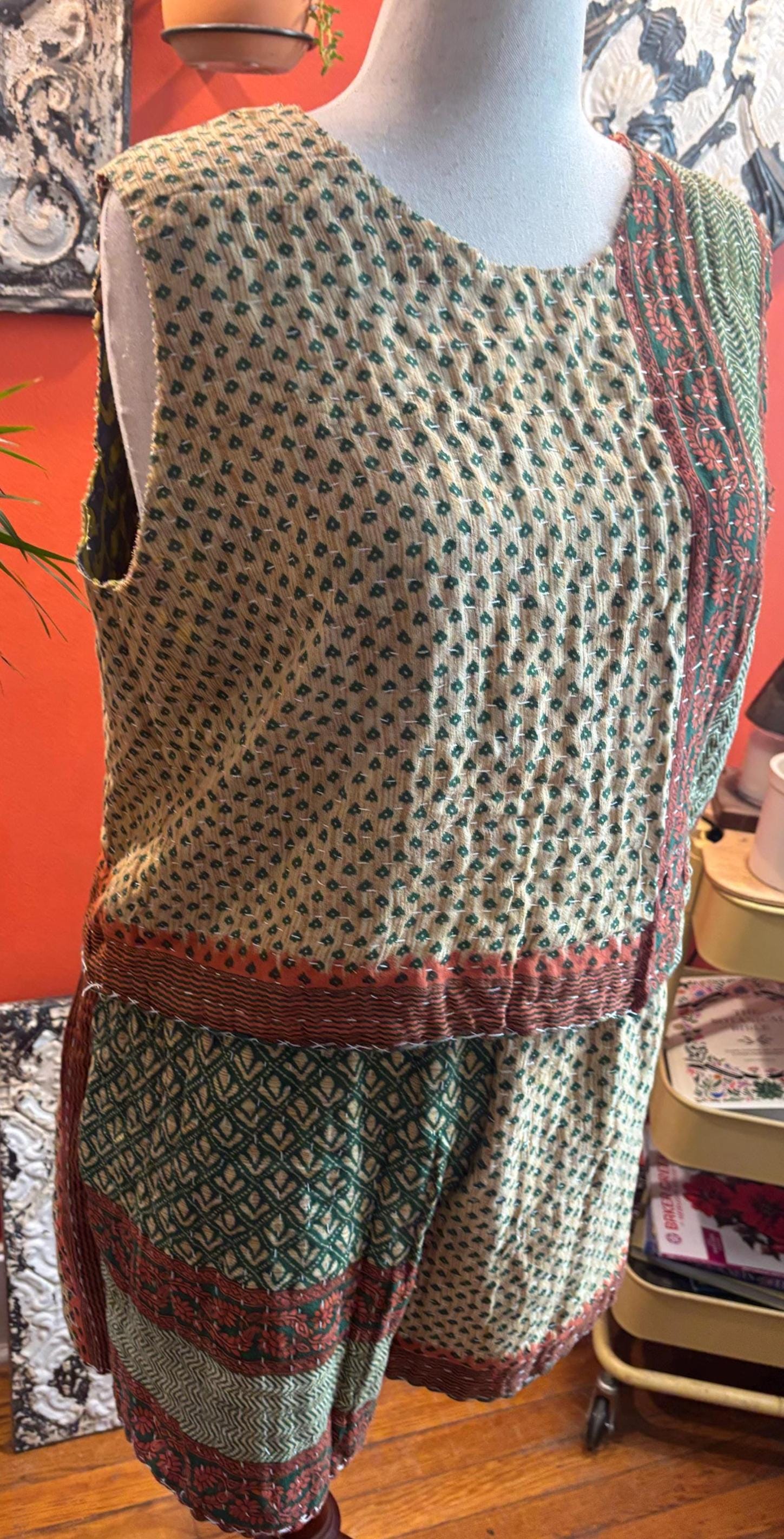 Handmade Upcycled Short Set : Melissa