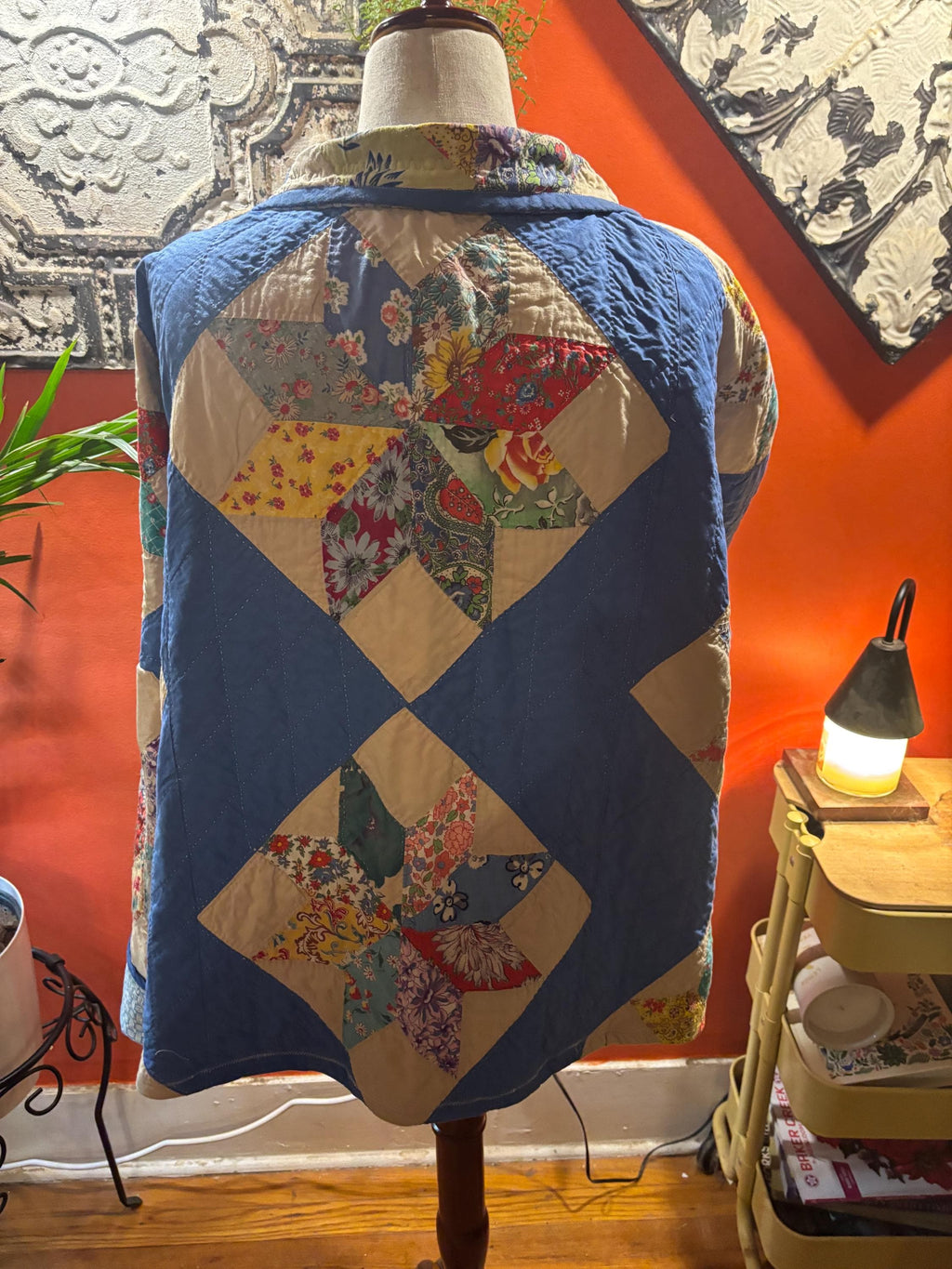 Antique Quilt Coat Handmade Vintage Patchwork Jacket One of a Kind “Harriet”