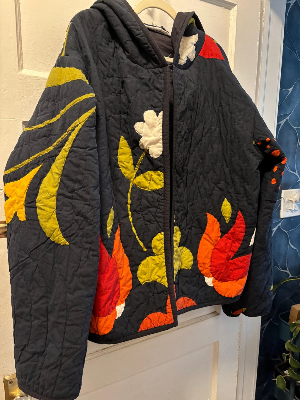 Antique Quilt Coat Handmade Vintage Patchwork Jacket One of a Kind “Esme”