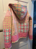 Handmade Quilt Hooded Jacket “Charlotte”
